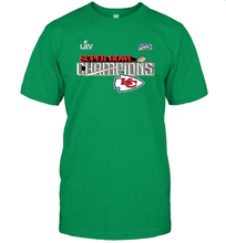 Load image into Gallery viewer, Youth Kansas City Chiefs NFL Pro Line by Fanatics Super Bowl LIV Champions Trophy Men's T-Shirt
