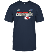Load image into Gallery viewer, Youth Kansas City Chiefs NFL Pro Line by Fanatics Super Bowl LIV Champions Trophy Men's T-Shirt
