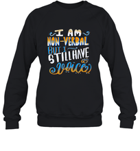 Load image into Gallery viewer, Special Needs NonVerbal Autism Awesome Crewneck Sweatshirt

