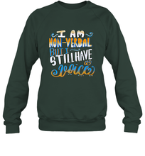 Load image into Gallery viewer, Special Needs NonVerbal Autism Awesome Crewneck Sweatshirt

