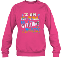Load image into Gallery viewer, Special Needs NonVerbal Autism Awesome Crewneck Sweatshirt
