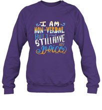 Load image into Gallery viewer, Special Needs NonVerbal Autism Awesome Crewneck Sweatshirt
