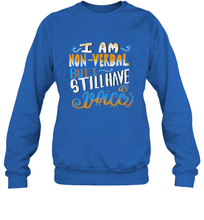 Load image into Gallery viewer, Special Needs NonVerbal Autism Awesome Crewneck Sweatshirt

