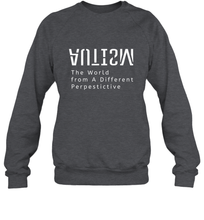 Load image into Gallery viewer, Autism Different Perspective Autism Awareness Crewneck Sweatshirt
