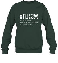 Load image into Gallery viewer, Autism Different Perspective Autism Awareness Crewneck Sweatshirt

