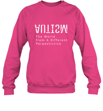 Load image into Gallery viewer, Autism Different Perspective Autism Awareness Crewneck Sweatshirt
