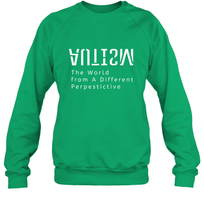 Load image into Gallery viewer, Autism Different Perspective Autism Awareness Crewneck Sweatshirt
