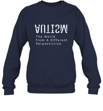 Load image into Gallery viewer, Autism Different Perspective Autism Awareness Crewneck Sweatshirt
