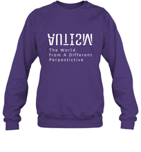 Load image into Gallery viewer, Autism Different Perspective Autism Awareness Crewneck Sweatshirt
