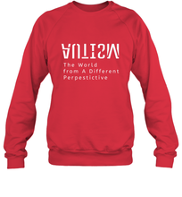 Load image into Gallery viewer, Autism Different Perspective Autism Awareness Crewneck Sweatshirt
