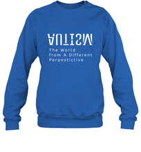 Load image into Gallery viewer, Autism Different Perspective Autism Awareness Crewneck Sweatshirt
