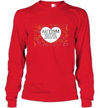 Load image into Gallery viewer, Autism Support Educate Advocate Autism Awareness T shirt Long Sleeve T-Shirt
