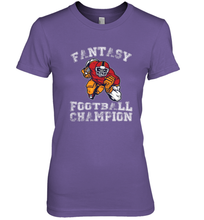 Load image into Gallery viewer, Fantasy Football Champion Winner League Draft Team Women's Premium T-Shirt

