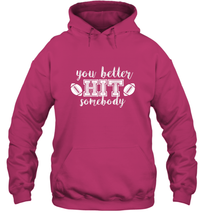 Load image into Gallery viewer, Funny Football Sports Mom Fan School Team Spirit Mascot Gift Hooded Sweatshirt
