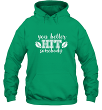 Load image into Gallery viewer, Funny Football Sports Mom Fan School Team Spirit Mascot Gift Hooded Sweatshirt
