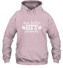 Load image into Gallery viewer, Funny Football Sports Mom Fan School Team Spirit Mascot Gift Hooded Sweatshirt

