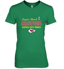 Load image into Gallery viewer, NFL super bowl Kansas City Chiefs champions Women's Premium T-Shirt
