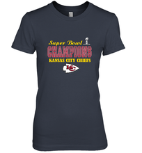 Load image into Gallery viewer, NFL super bowl Kansas City Chiefs champions Women's Premium T-Shirt
