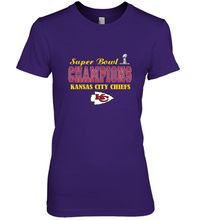 Load image into Gallery viewer, NFL super bowl Kansas City Chiefs champions Women's Premium T-Shirt
