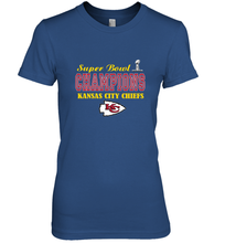 Load image into Gallery viewer, NFL super bowl Kansas City Chiefs champions Women's Premium T-Shirt
