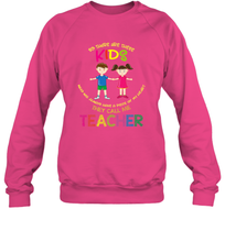 Load image into Gallery viewer, They Call Me Teacher School Kids Fun Appreciation Crewneck Sweatshirt
