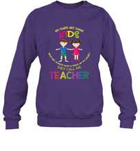 Load image into Gallery viewer, They Call Me Teacher School Kids Fun Appreciation Crewneck Sweatshirt
