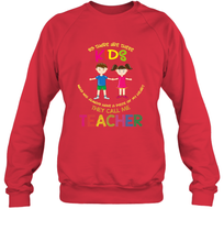 Load image into Gallery viewer, They Call Me Teacher School Kids Fun Appreciation Crewneck Sweatshirt
