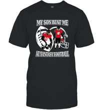 Load image into Gallery viewer, Son Beat Me Fantasy Football Team Draft Men's T-Shirt
