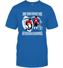 Load image into Gallery viewer, Son Beat Me Fantasy Football Team Draft Men's T-Shirt
