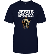 Load image into Gallery viewer, Jesus Drafted My Football Team Fantasy Football Men's T-Shirt
