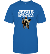 Load image into Gallery viewer, Jesus Drafted My Football Team Fantasy Football Men's T-Shirt
