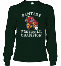 Load image into Gallery viewer, Fantasy Football Champion Winner League Draft Team Long Sleeve T-Shirt
