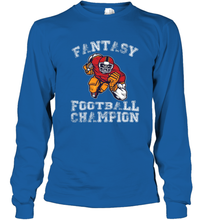 Load image into Gallery viewer, Fantasy Football Champion Winner League Draft Team Long Sleeve T-Shirt
