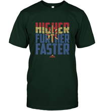 Load image into Gallery viewer, Captain Marvel Movie Higher Further Faster Men's T-Shirt
