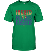 Load image into Gallery viewer, Captain Marvel Movie Higher Further Faster Men's T-Shirt
