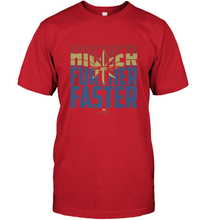 Load image into Gallery viewer, Captain Marvel Movie Higher Further Faster Men's T-Shirt
