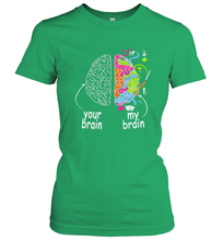 Load image into Gallery viewer, Neurodiversity brain Gift idea for Dyslexia ADHD Autism ASD Women's T-Shirt
