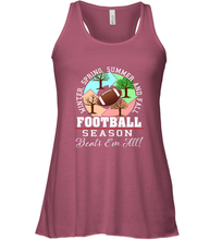 Load image into Gallery viewer, Funny Football Season Year Round Gift for Coach and Team Women's Racerback Tank
