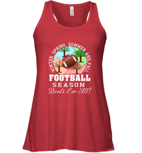 Load image into Gallery viewer, Funny Football Season Year Round Gift for Coach and Team Women's Racerback Tank

