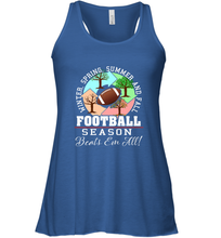 Load image into Gallery viewer, Funny Football Season Year Round Gift for Coach and Team Women's Racerback Tank
