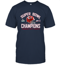 Load image into Gallery viewer, NFL super bowl Kansas City Chiefs Logo Helmet champions Men's T-Shirt
