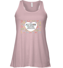 Load image into Gallery viewer, Autism Support Educate Advocate Autism Awareness T shirt Women's Racerback Tank
