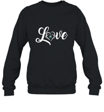 Load image into Gallery viewer, Stetson Hatters Love Heart  Football  Team Premium Crewneck Sweatshirt
