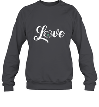 Load image into Gallery viewer, Stetson Hatters Love Heart  Football  Team Premium Crewneck Sweatshirt
