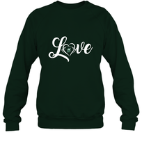 Load image into Gallery viewer, Stetson Hatters Love Heart  Football  Team Premium Crewneck Sweatshirt
