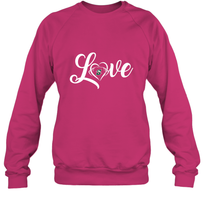 Load image into Gallery viewer, Stetson Hatters Love Heart  Football  Team Premium Crewneck Sweatshirt
