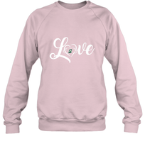 Load image into Gallery viewer, Stetson Hatters Love Heart  Football  Team Premium Crewneck Sweatshirt
