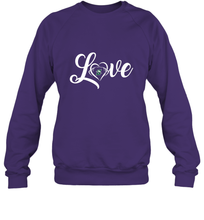 Load image into Gallery viewer, Stetson Hatters Love Heart  Football  Team Premium Crewneck Sweatshirt
