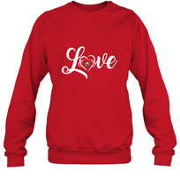 Load image into Gallery viewer, Stetson Hatters Love Heart  Football  Team Premium Crewneck Sweatshirt

