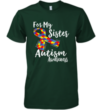 Load image into Gallery viewer, For My Sister  Autism Awareness  Awareness Day Men's Premium T-Shirt
